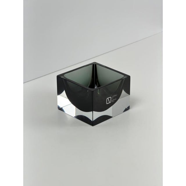 Murano Sommerso Glass Bowl by Vincenzo Nason for V. Nason & Cie, 1970s For Sale - Image 3 of 10