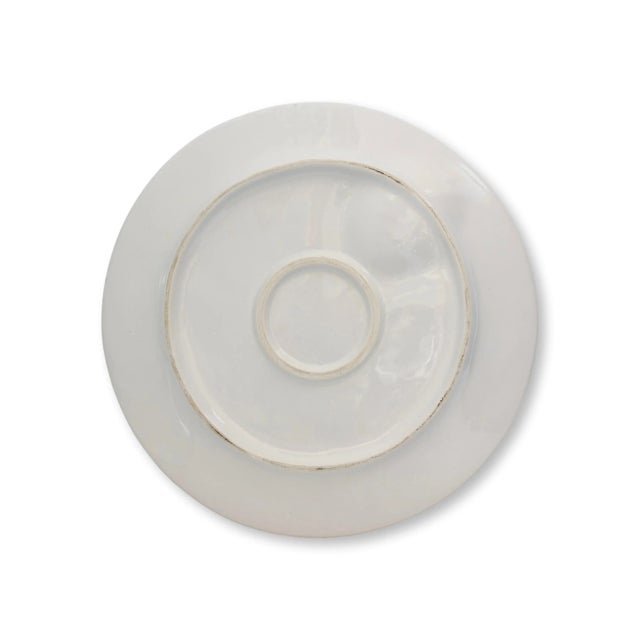 French Country Midcentury Asparagus & Artichoke Plates, Set of Six For Sale - Image 3 of 3