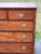 Mid 19th C. English "Two Over Three" Chest of Drawers - Highly Detailed, Original Brasses For Sale - Image 14 of 17