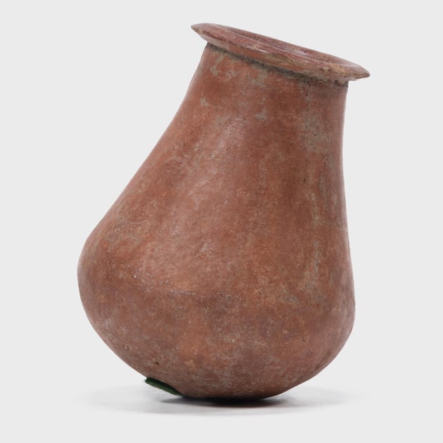 Abstract Petite African Redware Vessel For Sale - Image 3 of 6