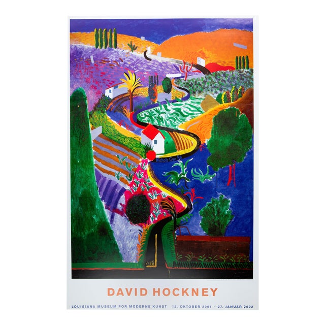 David Hockney Nichols Canyon Poster For Sale