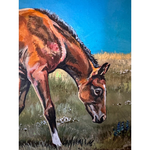 2020s "Que Curiosa" ~ Willie Britt, Original Acrylic Painting. For Sale - Image 5 of 8