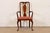 Henredon Queen Anne Solid Mahogany Armchair or Dining Captain Chair For Sale - Image 11 of 11