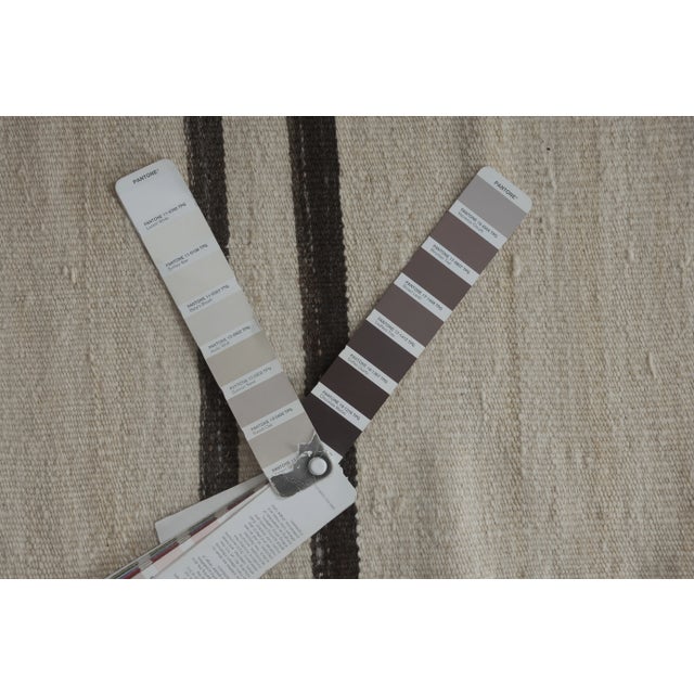 Turkish Hemp Kilim Runner Rug - Stair Rug 1'10'' X 15'7'' For Sale - Image 12 of 12