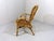 Italian Rattan Easy Armchair, Italy, 1970s For Sale - Image 6 of 14