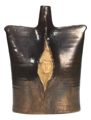 Sculptural Ceramic Vase by Tl, 1970s