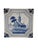 Late 19th Century 19th Century Delft Tiles - Set of Four For Sale - Image 5 of 7