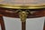 Late 20th Century Vintage French Louis XVI Style Bronze Rams Head Ormolu 3 Tier Round Side Table For Sale - Image 5 of 11