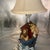 1990s Vintage Hand Painted Resin Noah’s Ark Lamp For Sale - Image 5 of 12
