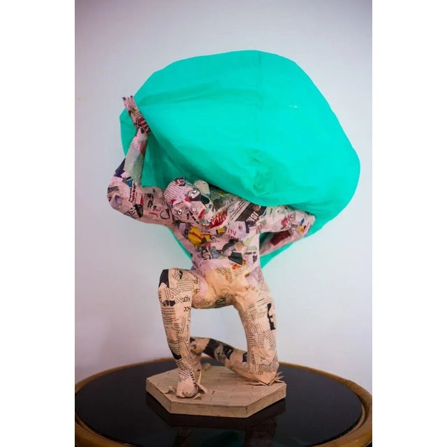 Anfःi, Atlas, Sculpture by Emphi, 2020 For Sale - Image 4 of 4