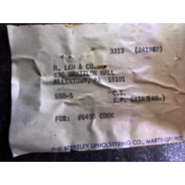 1960s Chinoiserie Upholstered Sofa For Sale - Image 4 of 6