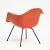 Mid-Century Modern Charles Ray Eames Herman Miller Zenith Plastics Lax X Base Rope Edge Transitional Fiberglass Shell Lounge Arm Chair For Sale - Image 3 of 12