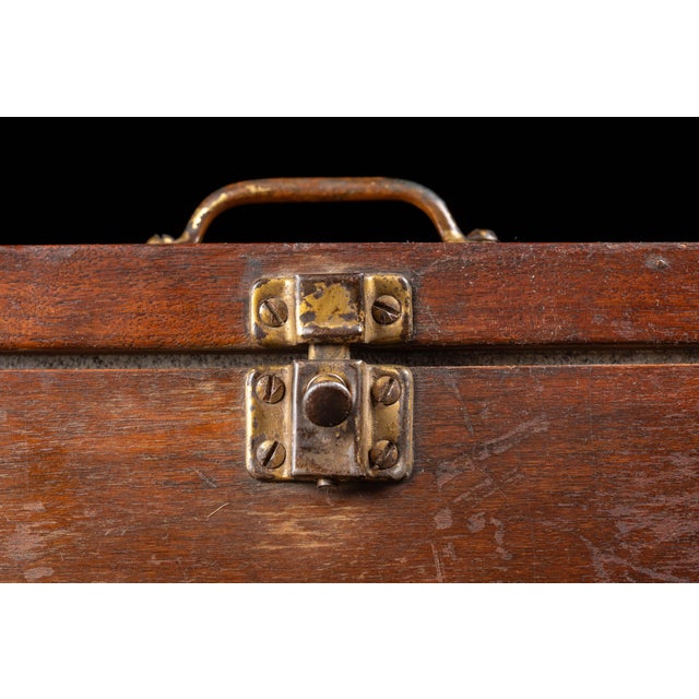 Mid 20th Century C Schergers Sons Sterling Blue Headstone Salesman Sample For Sale - Image 9 of 14