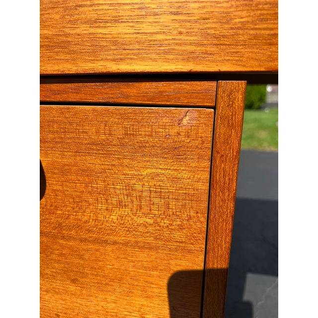 1970s Danish Modern Teak Wood Desk by Domino Mobler Chairish