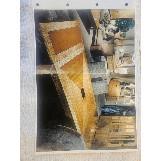 1990s Giorgio Collection Tamo Ash Expandable Dining Table For Sale - Image 13 of 14