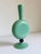Art Deco 1920s Art Deco Mint Glass Vase For Sale - Image 3 of 9