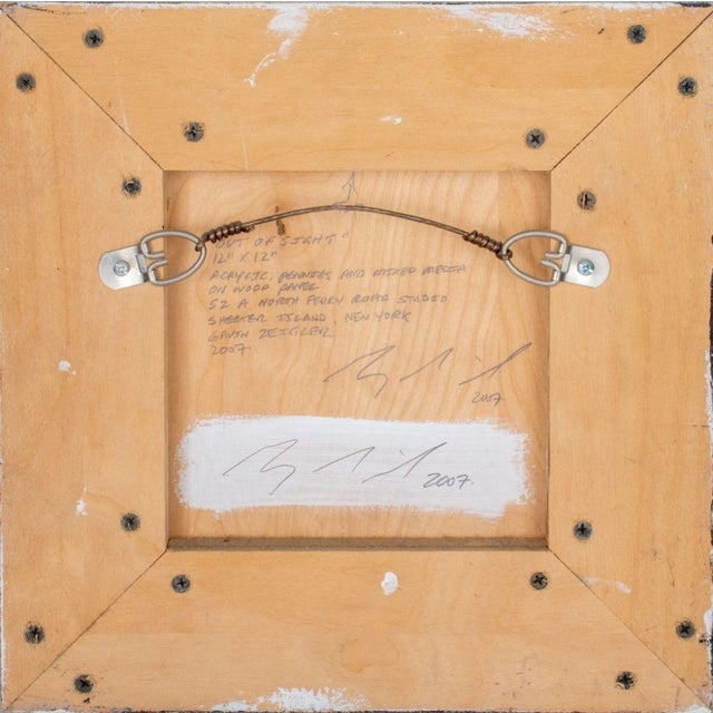 Gavin Zeigler "Out of Sight" Mixed Media, 2007 For Sale - Image 9 of 12