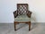 Hollywood Regency Vintage Chinese Chippendale Style Open Lattice Armchair For Sale - Image 3 of 12
