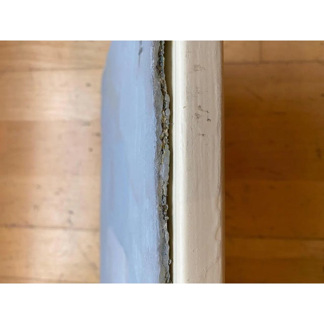 Gilbert Pauli, Grey/Blue Shade, Oil on Canvas, 2005 For Sale - Image 6 of 8