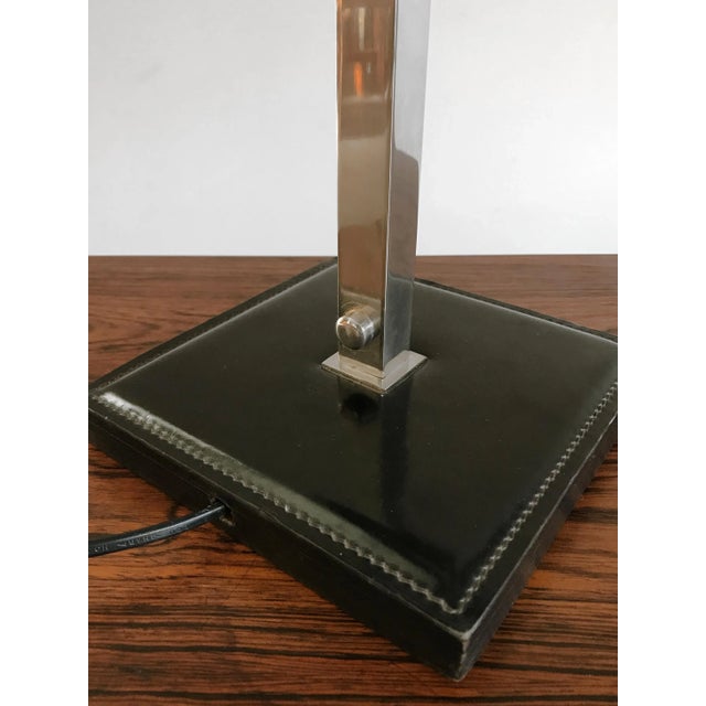 Black Table Lamp from Delvaux, 1960s For Sale - Image 8 of 11