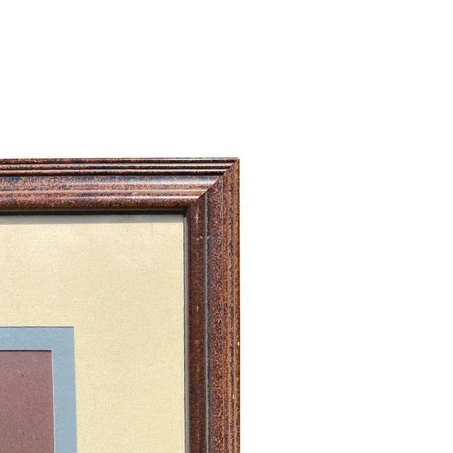 A framed illustration of horses. This piece would be a fabulous addition to a hunting lodge or ranch home. A grouping of...