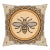 Mosaic Bee Woven Cushion With Feather Filler - 42x42cm (17"x17") For Sale