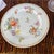 Shabby Chic Early 1900s Rosenthal Selb Bavaria for Ovington Bros Set of 6 Hand-Painted Floral Gold Rim Plates For Sale - Image 3 of 16