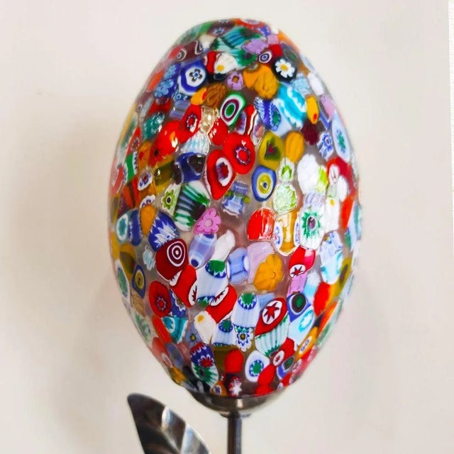 Flower Sculpture by Gianni Zennaro & Aureliano Toso, 1960s For Sale - Image 7 of 16