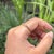 14k Gold Cushion Multi-Color Natural Diamond Five-Stone Band Ring Size 5 For Sale - Image 9 of 18
