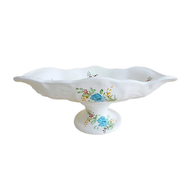 Spanish Ceramic Bowl by J. Playa, 1940s For Sale