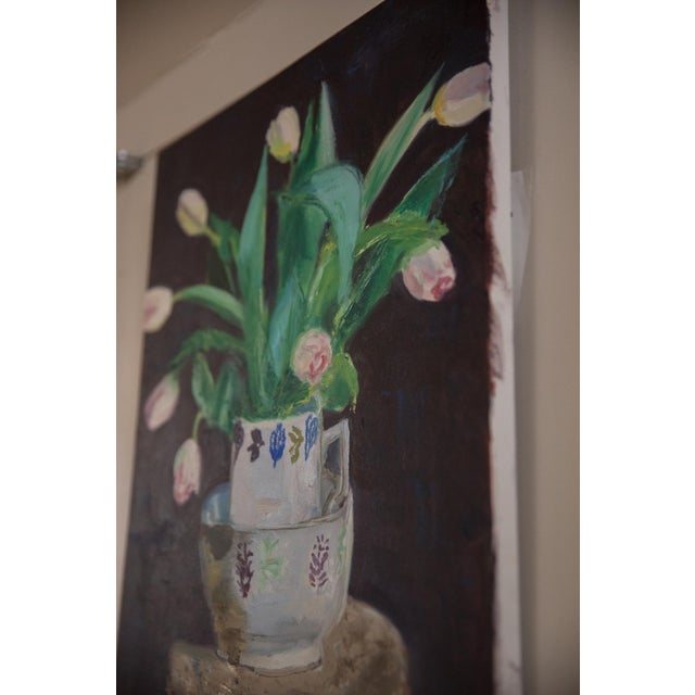 :: Oil on canvas painting by local Chappaqua, NY resident Grace B. Keogh, signed by the artist. Newly made artwork in...