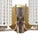 Vintage Enameled Glass, Brass and Nickel Two Light Wall Sconce For Sale In New York - Image 6 of 11