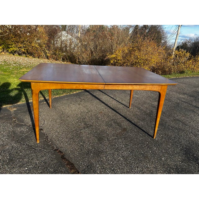 1960s Mid Century Table and 6 Chairs For Sale - Image 9 of 12