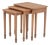 Federal Style Walnut Nesting Tables, 3 For Sale