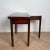 Wood Vintage English Mahogany Game Table For Sale - Image 7 of 9