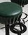 Mid-Century Modern 1970s Set of Four Bar Stools with Wrought Iron Bases For Sale - Image 3 of 16