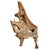 Early 21st Century Vintage Organic Solid Teak Root Chair For Sale - Image 5 of 7