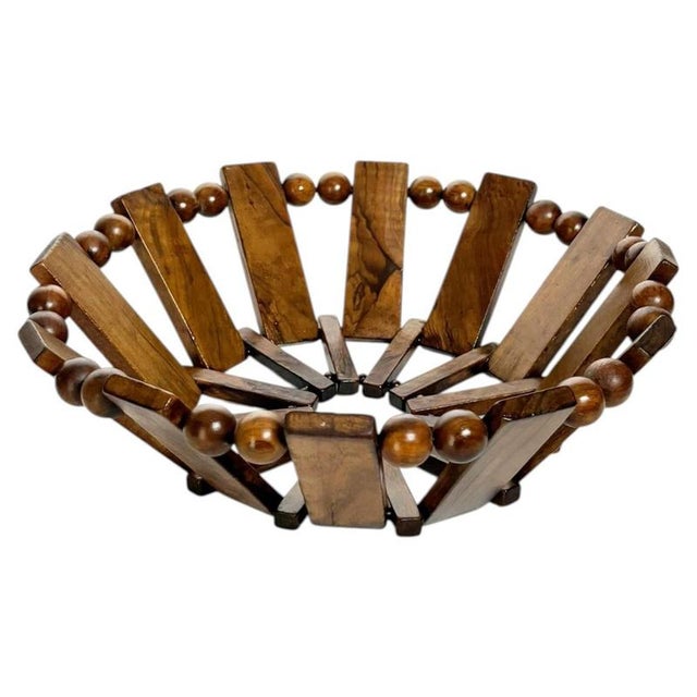 Wooden Fruit Basket, France, 1970s For Sale - Image 15 of 15