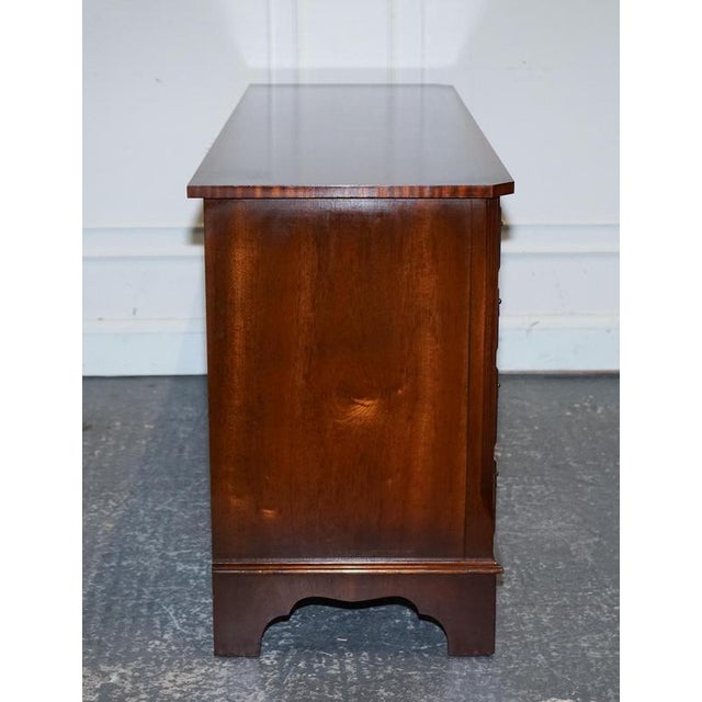 Vintage Bevan Funnel Hardwood Sideboard Bank of Drawers For Sale - Image 12 of 16
