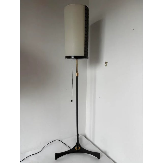 Mid-Century Modern French Floor Lamp from Arlus, 1950s For Sale - Image 3 of 16