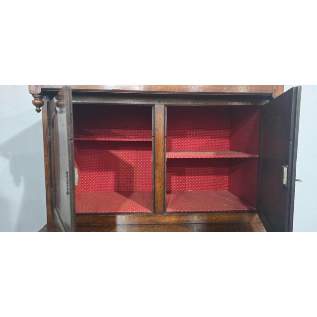 Georgian Oak Court Cupboard, 1790 For Sale - Image 6 of 18