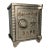 Antique Original 1900s Cast Iron Columbus Star Safe Lock Deposit Coin Still Bank For Sale