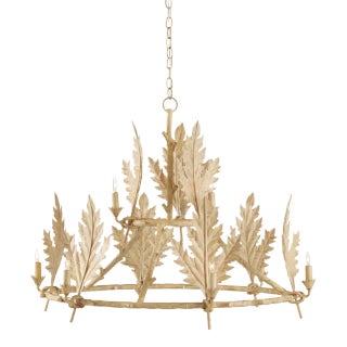 Currey & Company Bowthorpe Chandelier For Sale