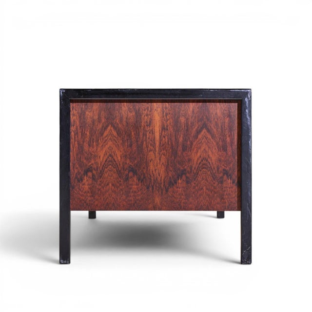 Herman Miller Herman Miller Mid Century Rosewood Executive Desk For Sale - Image 4 of 10
