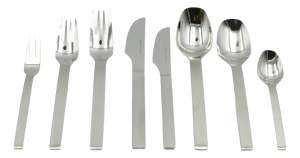 Stainless Steel Cutlery Set for 6 People by Rosenthal, Model Titan, 1960s, Set of 48