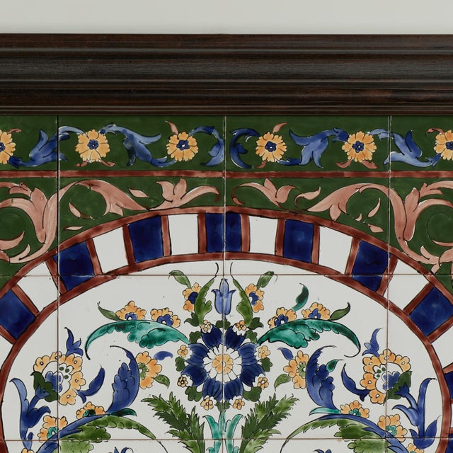 Vintage Italian Classical Tile Frieze For Sale - Image 4 of 11