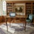 A splendid late 19th century French writing desk in the Louis XVI style. Of fine costruction in lovely kingwood veneers...