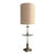 Vintage Statuesque Hollywood Regency Crystal Tray-Table Floor Lamp For Sale