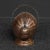 A beautiful copper helmet-shaped coal bucket from the Victorian period. The hood has an attractive embossed pattern,...