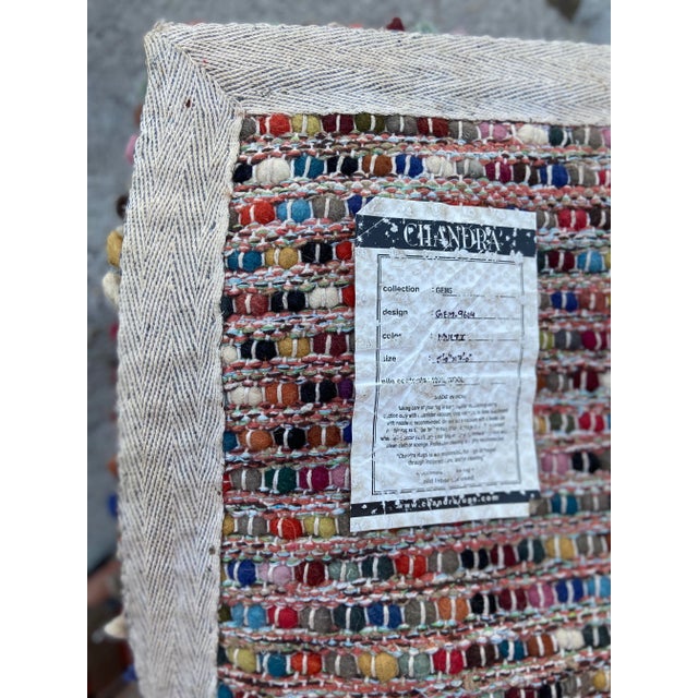 Vintage Modern Confetti Wool Shag Rug | by Chandra For Sale - Image 12 of 12